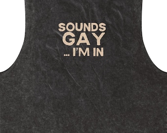 Unisex Stonewash Tank Top: LGBTQ Pride Apparel, Combed Cotton