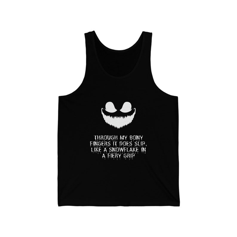 Nightmare Before Christmas Tank Top: Jack Skellington Gym Shirt image 2