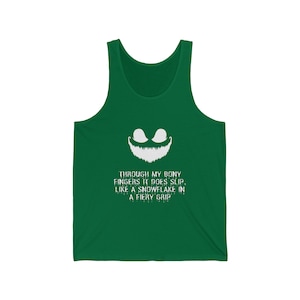 Nightmare Before Christmas Tank Top: Jack Skellington Gym Shirt image 4