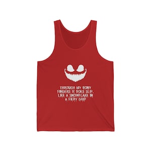 Nightmare Before Christmas Tank Top: Jack Skellington Gym Shirt image 5