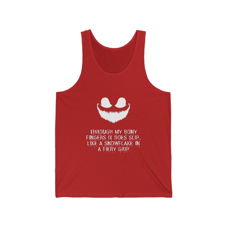 Nightmare Before Christmas Tank Top: Jack Skellington Gym Shirt image 5
