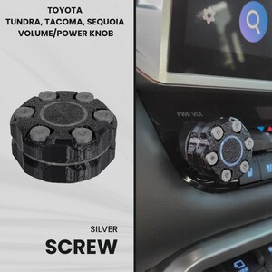 thumbnail image 2 of Toyota Tundra Sequoia Radio Volume Knob – OEM 14" Screen, Genuine 0C060 2 of 5
