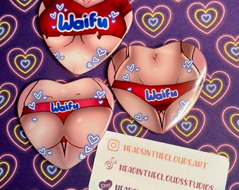 Waifu Heart Button