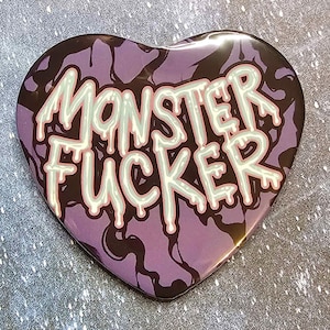 Botão de Pin Monster Fucker