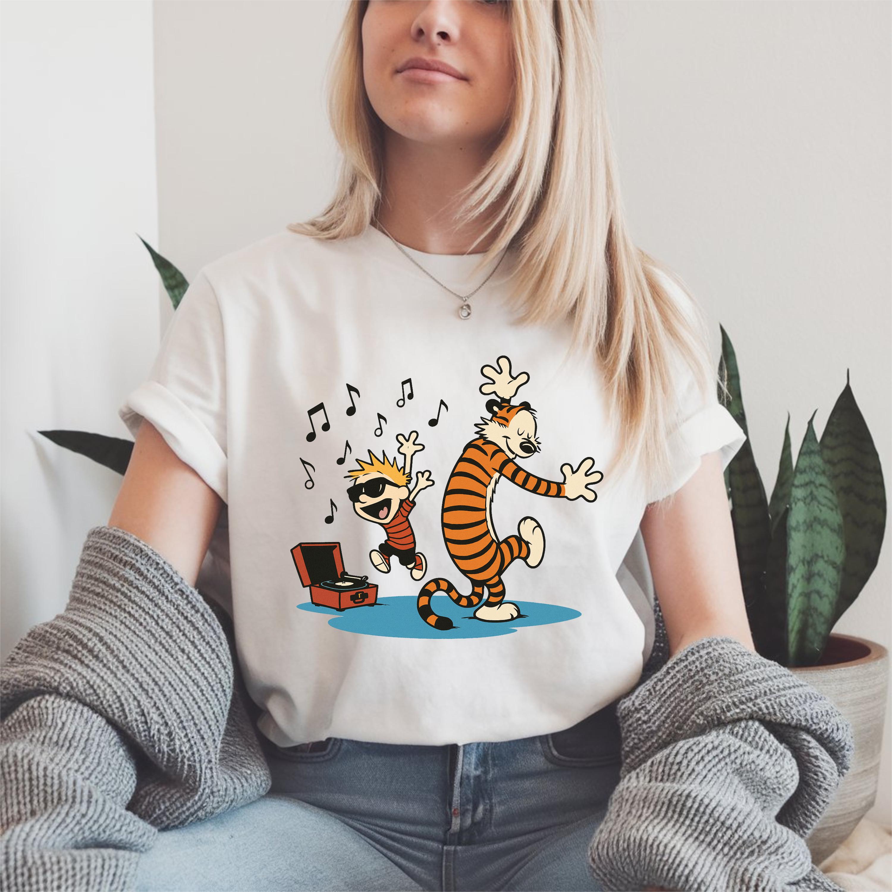 Calvin and hobbes t shirt - Etsy 日本