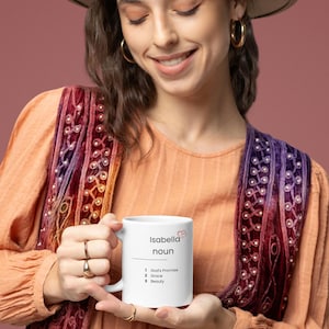 Personalized Name Definition Coffee Mug, Custom Coffee Mug, Personalized Gifts, Funny Custom Coffee Mug, Unique Name , Coworker Coffee Mug