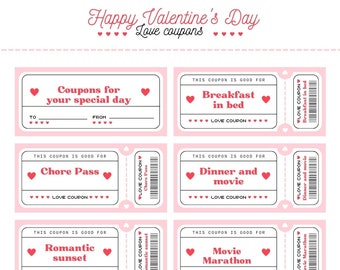 love coupons for valentines day