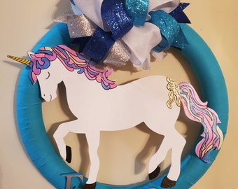 Unicorn Wreath