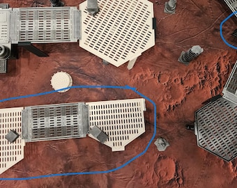 Star Wars Shatterpoint Platforms - Triangle, Square, Rectangle, "Home Plate", Hexagon with Extended Corner