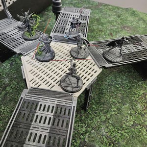 Star Wars Shatterpoint Sechseck & Dreieck Plattformen STL Dateien