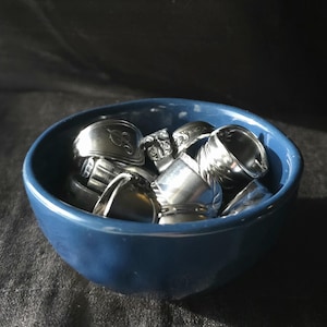 Stainless Steel Spoon Rings – Waterproof Cutlery Jewelry, Upcycled Flatware Band