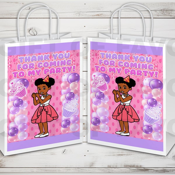 Gracie's Corner Birthday - Gracie's Corner Gift Bag - Gracie's Birthday Digital - Gracie's Corner Party - Printable Gracie Corner Party