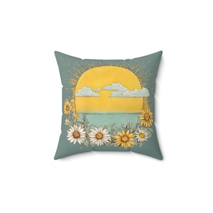 You Are My Sunshine Throw  Pillow, Room Accent, Decorative Pillow, Home Decor