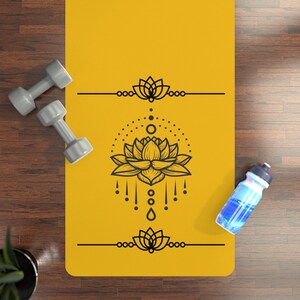 Zen Mandala Yoga Mat for Serene Practice Sessions - Enhance Your Flow!