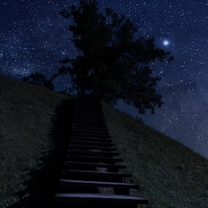 Impresión digital de cielo nocturno / Paisaje / Imprimible / Impresión fotográfica de cielo estrellado / Arte mural de naturaleza / Fotografía / Decoración del hogar / Descarga digital