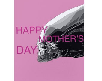 Alien Mother's Day Card