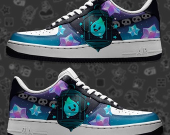 Sneakers Custom Personalizados Air Force 1 Pintado a mano Super Mario Bros Movie Lumalee Mario Galaxy Custom shoes