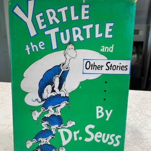 Yertle The Turtle von Dr. Seuss w / Dust Jacket 1958