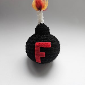 F-Bomb Crochet Toy