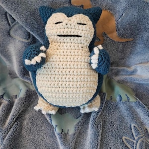 Snorlax Crochet Plush