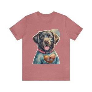Black Labrador Mom Jersey Short Sleeve Tee - gift for dog lovers