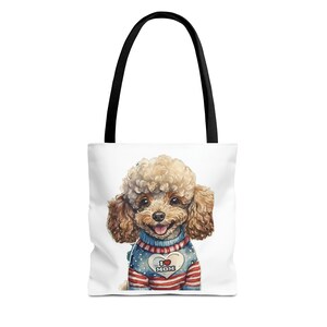 Poodle Mom Tote Bag - gift for dog lovers