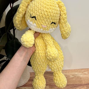 Daisy the Bunny - Crochet Snuggler Pattern