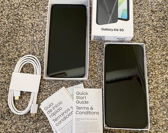 Two Samsung Galaxy A16 5G Phones, Open Box, Will Review Best Offers
