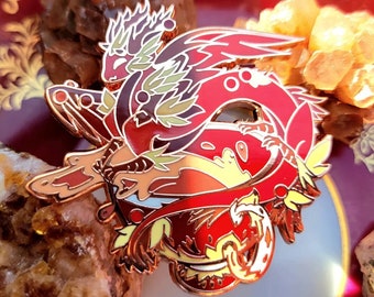 Rooibos Tea Dragon - Enamel Pin