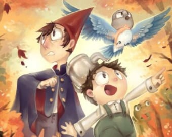 Über der Gartenmauer - 11x47 Poster Print