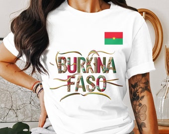 Burkina Faso Pride T-Shirt | Vibrant African Heritage Graphic Tee