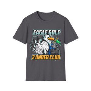 Eagle Golf T-Shirt, Perfect for Golf Lovers, 2 Under Club Apparel, Unisex Golf Tee, Gifts for Golf Enthusiasts