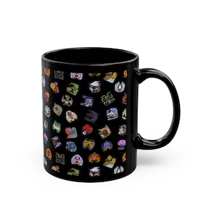 Monster Hunter Wilds Mug, Gamer Coffee Cup, Gaming Gift Idea, Geeky Drinkware, Unique Gamer Present, Monster Pattern Mug