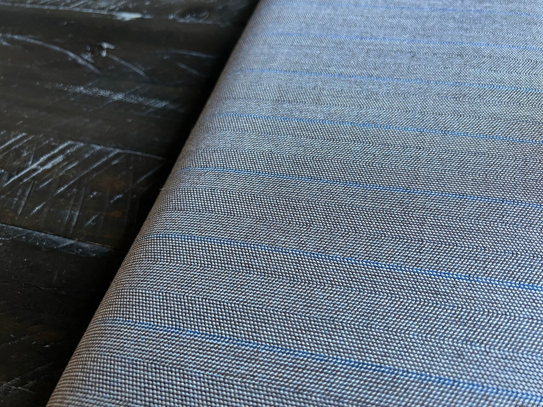 Vintage United Silks & Woollens LTD Wool Suit Fabric - Etsy