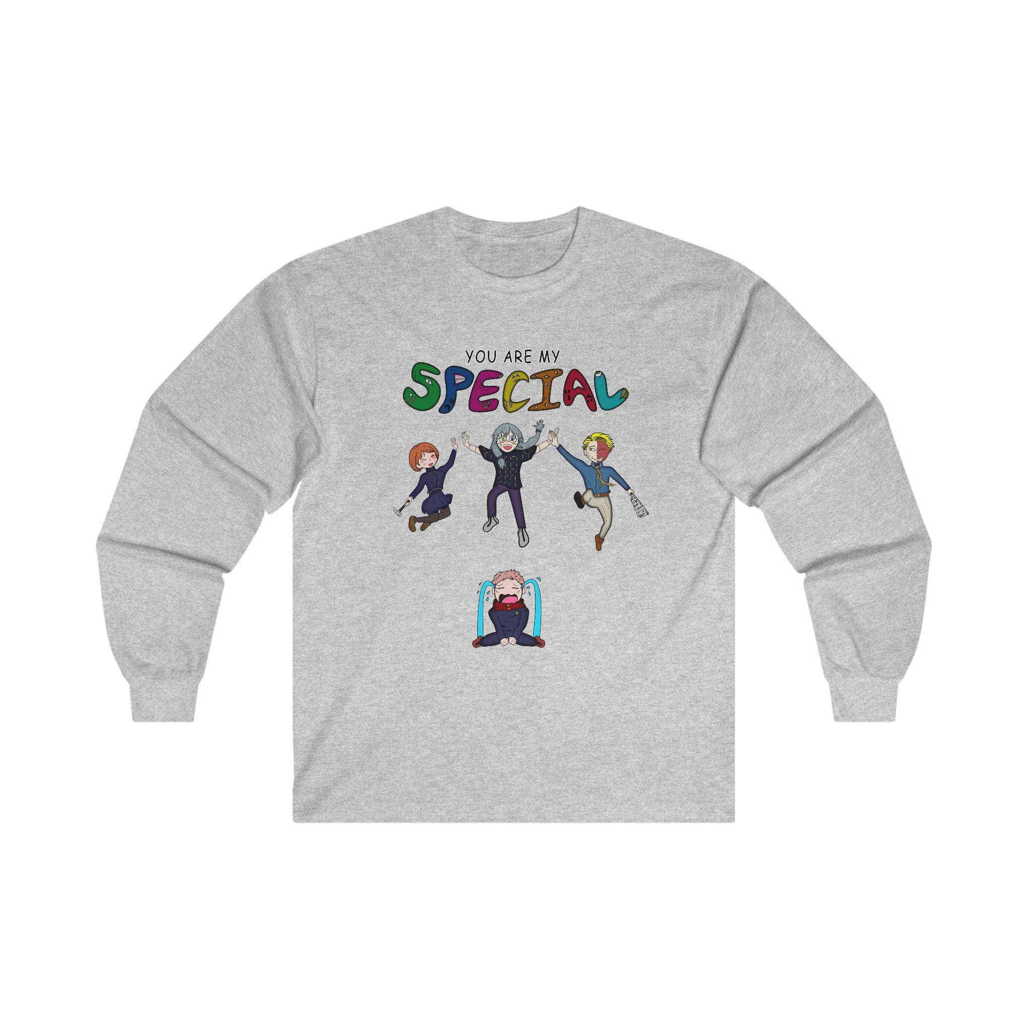 JJK You Are My Special Shirt, Anime Shirt, JJK, Mahito, Nobara, Yuji, Nanami - Long Sleeve Tee