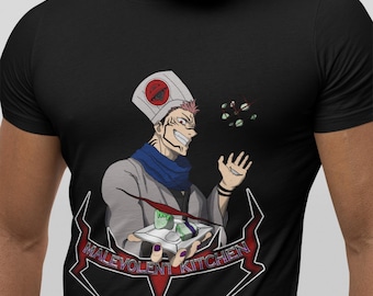 Sukuna Malevolent Kitchen, Anime Shirt, JJK, Gojo  - Short Sleeve Tee Unisex