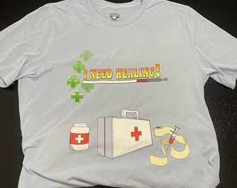 I Need Healing, Gamer - T-Shirt