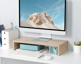 NA - Escritorio de vidrio para computadora con marco de metal, escritorio  de oficina en casa, mesa de computadora moderna y simple para oficina