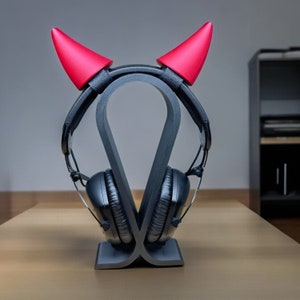 Devil Horns Headphone Attachment, Cosplay Headset Ears