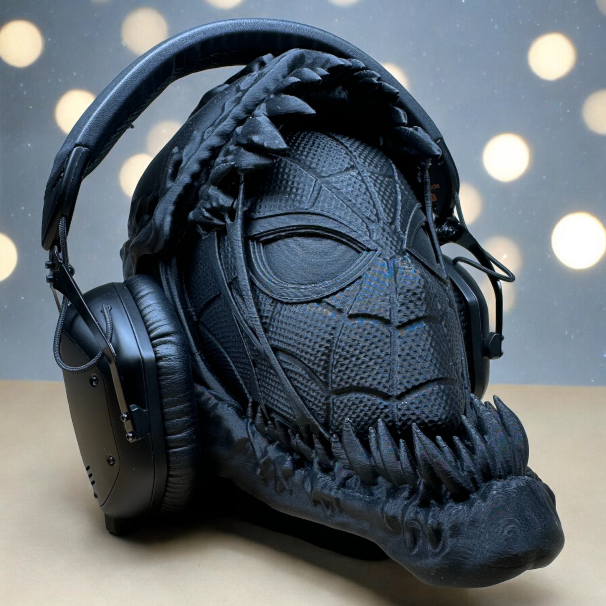 Venom Headphone Stand, Great Birthday Gift for Audio Gear Owner, Gamer