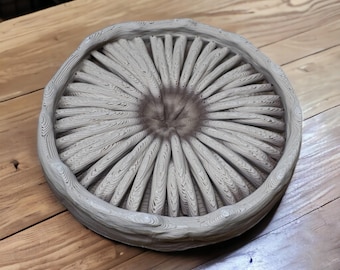 Dune Sandworm Medallion, Dune Book Center Piece, Perfect for Dune Book Rebinds or Other Craft Projects.