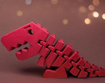 Flexi T-Rex: Articulating Dinosaur Fidget Toy