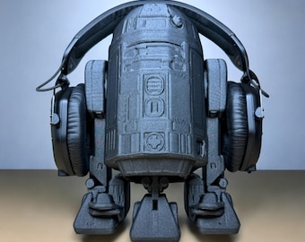 R2-D2 Headphone Stand: 3D Printed Star Wars Desk Decor