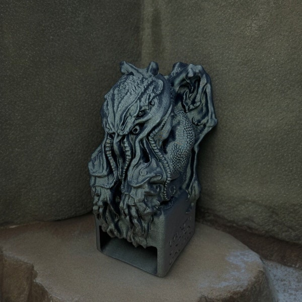 Cthulhu Dice Tower, Dice Tower, Cthulhu Dice Holder, Cthulu Dice Tower, Cthulhu Idol, Cthulhu Mask, Achtung Cthulhu, Dungeons and Dragons,