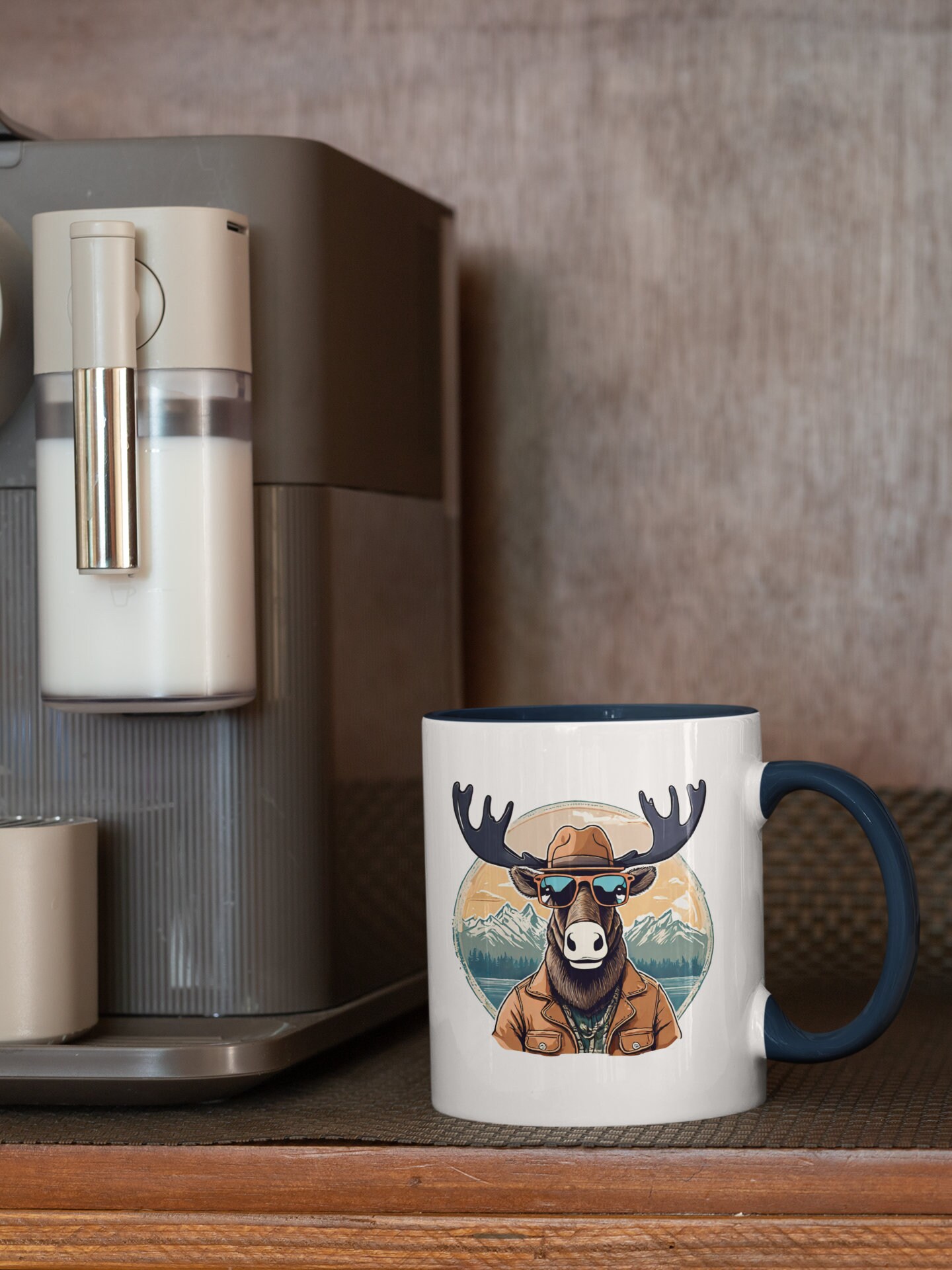 Rustic Retreat Moose Mug