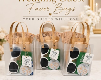 Destination Wedding Welcome Bags, Wedding Guest Favor Bags, Hotel Welcome Gifts, Beach Wedding Essentials, Outdoor Wedding Guest Kit