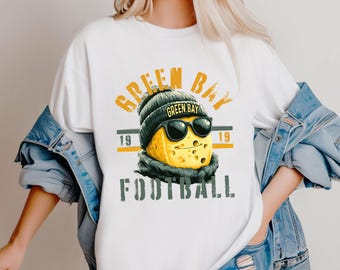 Cabeza de queso de Green Bay, PNG, Mascota PNG, Fanático de Green Bay imprimible, Decoración de cabeza de queso, Idea de camiseta de fútbol, Fútbol de Green Bay