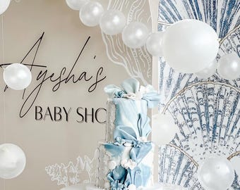 Diseño sin costuras de nácar - Azul