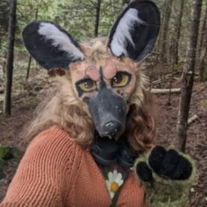 African Wild Dog Mask Therian, Cosplay or Furry - Etsy