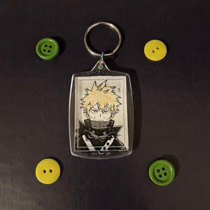 MHA Bakugo und Deku Doppelseitige Manga Schlüsselanhänger